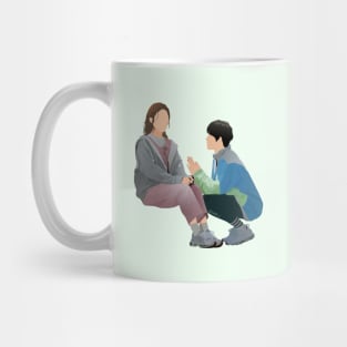 run on kdrama Mug